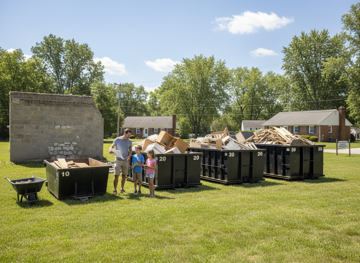 How to Choose the Right Rolloff Dumpster Size for a Jarrettville Home Renovation