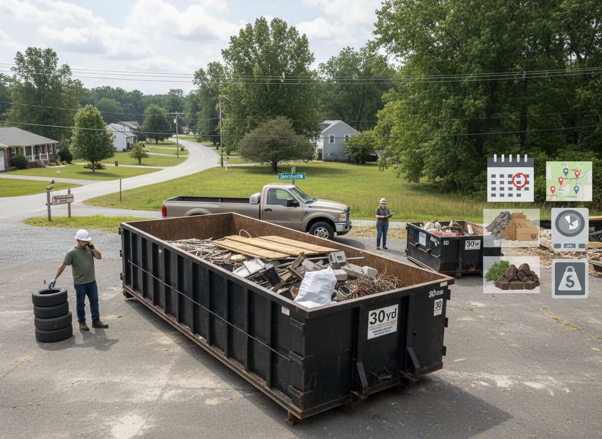 What Influences Rolloff Dumpster Rental Costs in Harford County