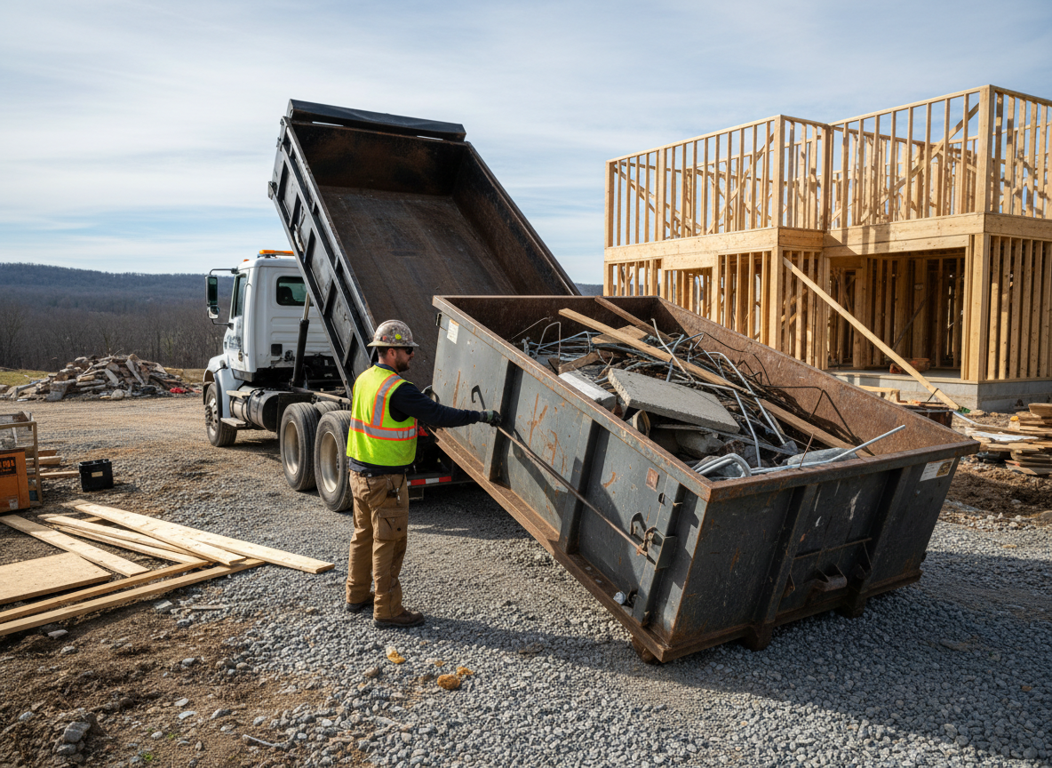 Construction Dumpster Rental in Jarrettville