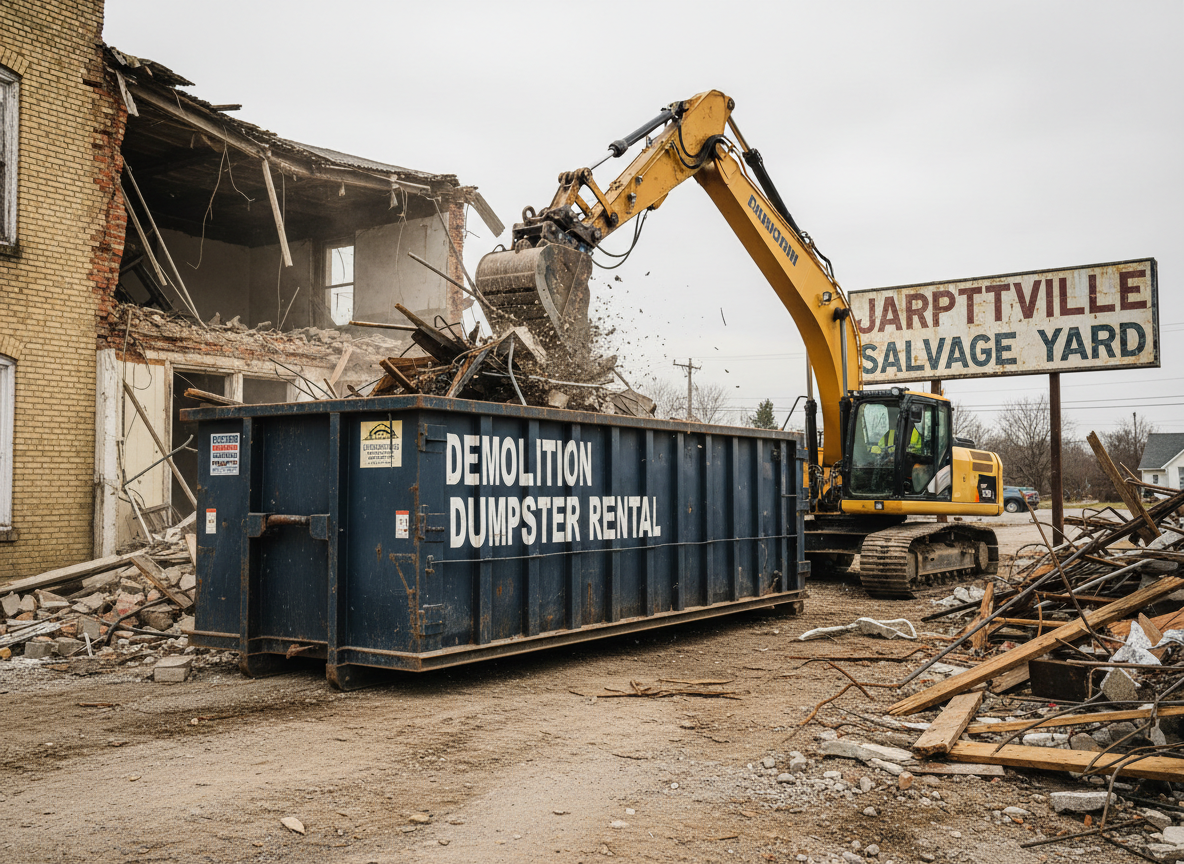 Demolition Dumpster Rental in Jarrettville